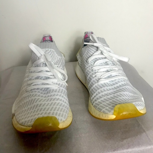 Adidas NMD_R1 STLT Primeknit Cloud White